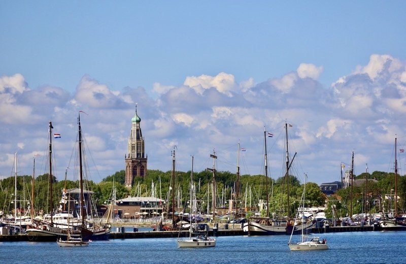 Bezoek enkhuizen vanaf strand49