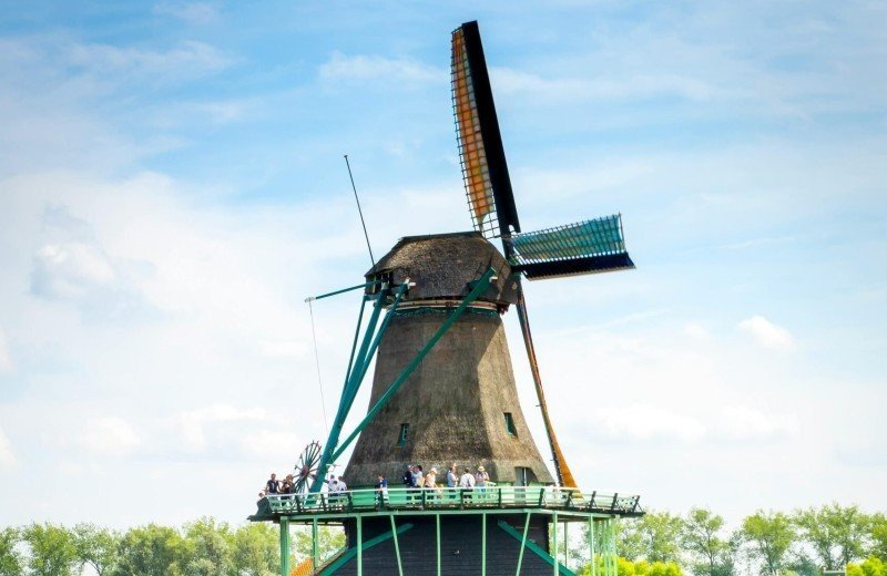 Zaanse schans in de natuur